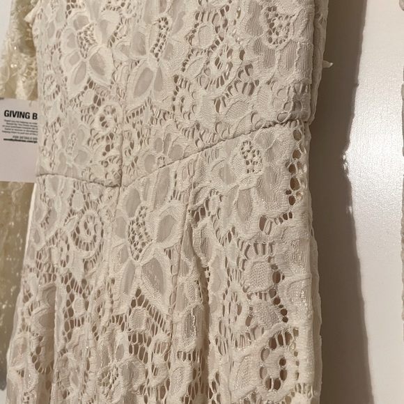 Saved By The Dress Ivory Floor Length Dress - Picture 7 of 11